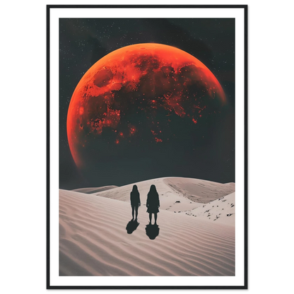 Two Gazes Towards the Unknown - Poster - Arthena