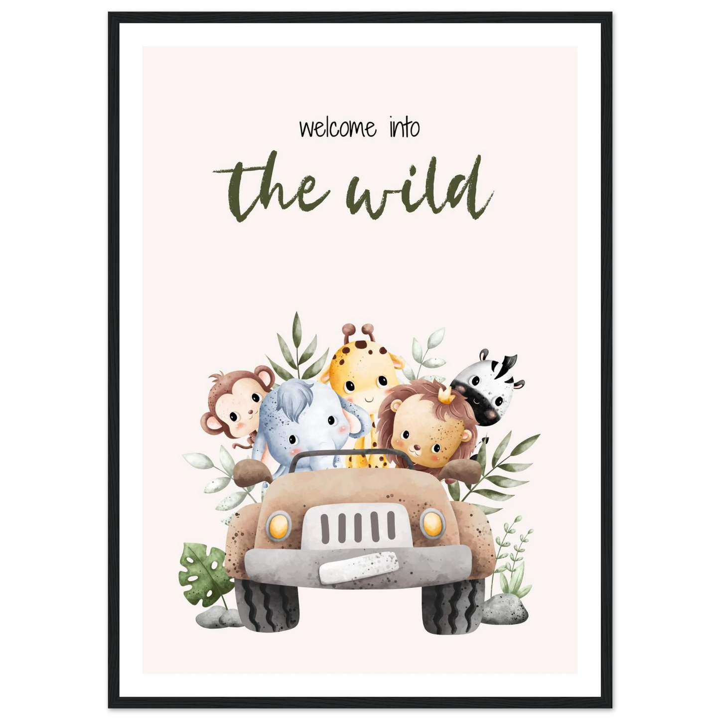 Welcome into the wild - Poster - Arthena