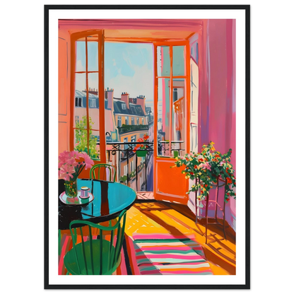 Parisian Morning View - Poster - Arthena