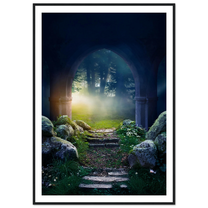 Portal to Tranquility - Poster - Arthena