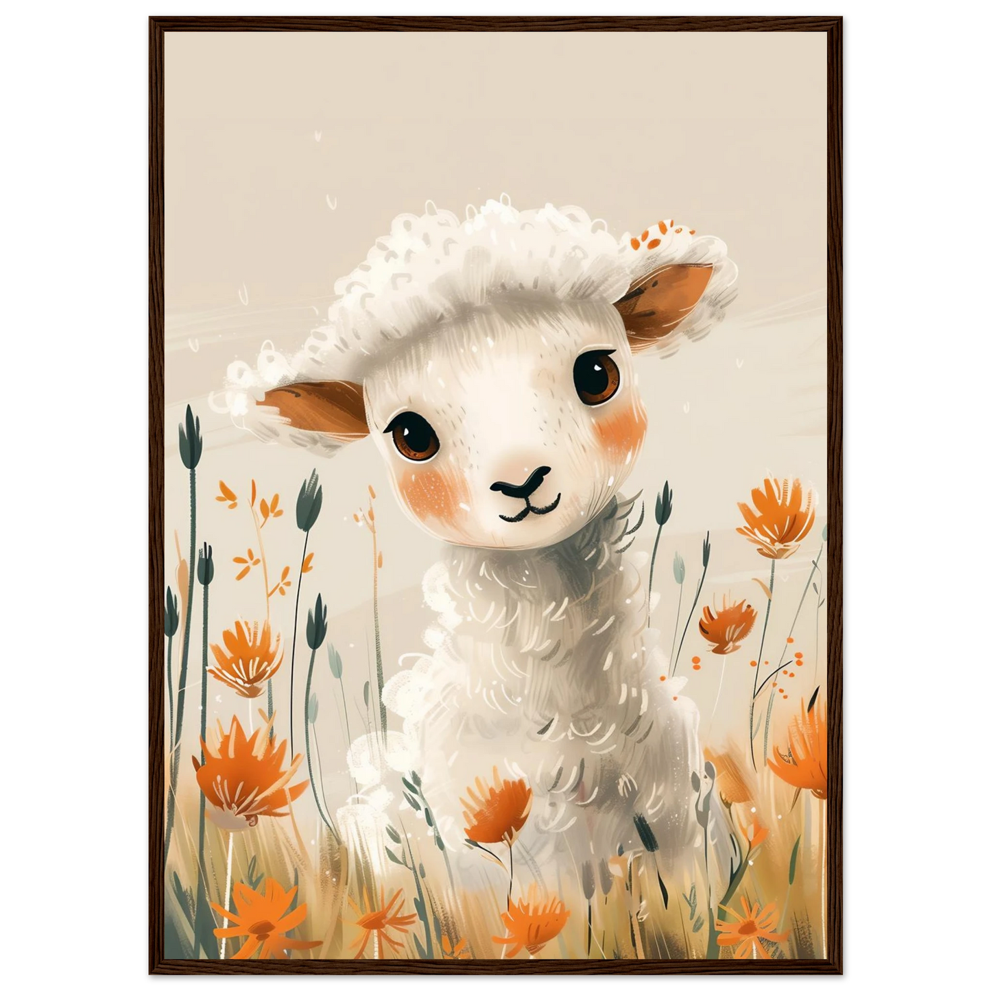 Baby Lamb - Poster - Arthena
