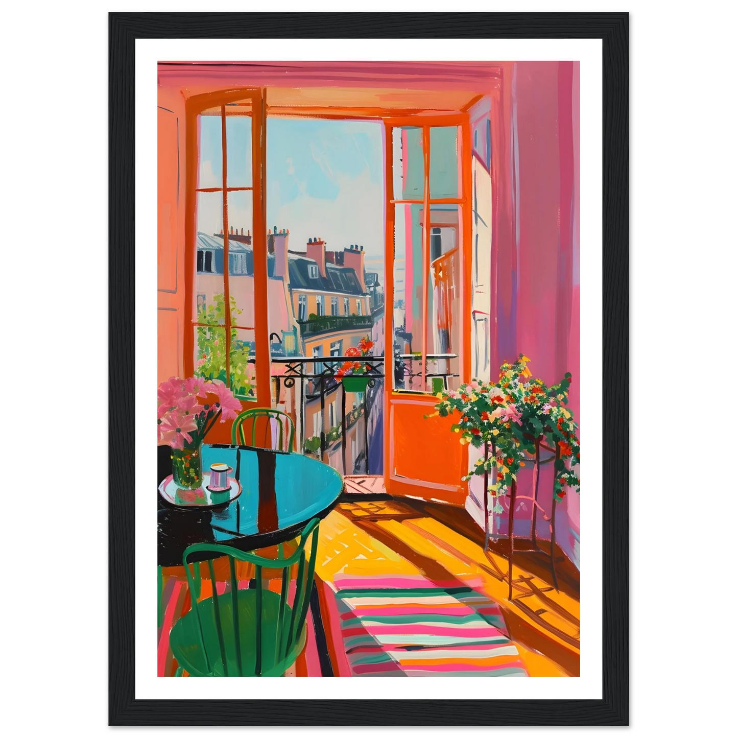 Parisian Morning View - Poster - Arthena