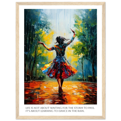 Dance in the color storm - Poster - Arthena
