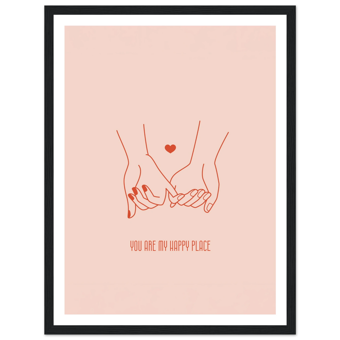 You are my happy place - Poster - Arthena