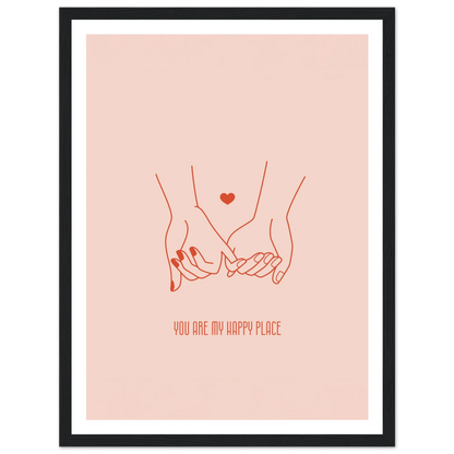 You are my happy place - Poster - Arthena