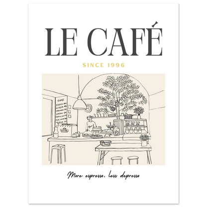Le Café - Poster - Arthena