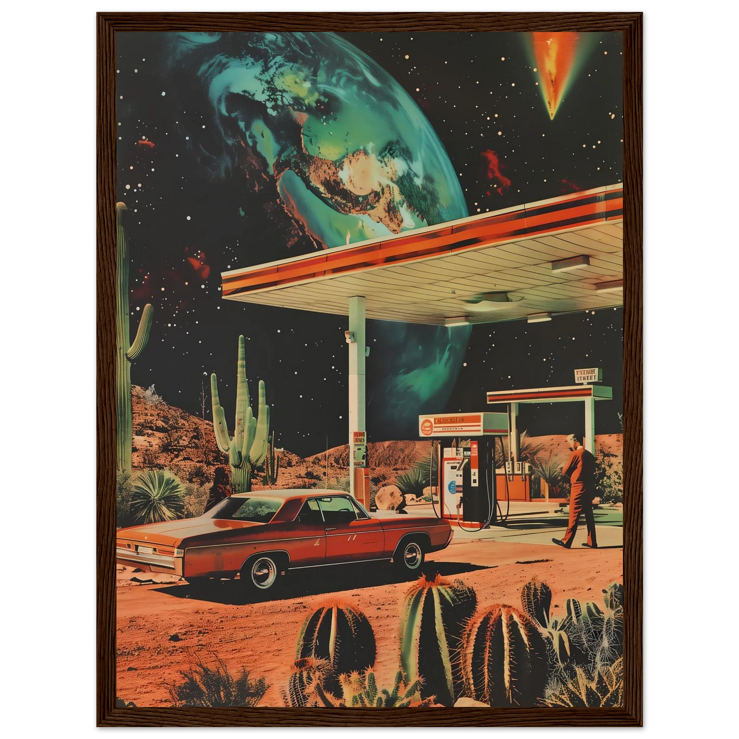 Interstellar Pit Stop - Poster - Arthena