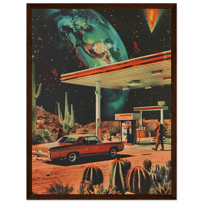 Interstellar Pit Stop - Poster - Arthena