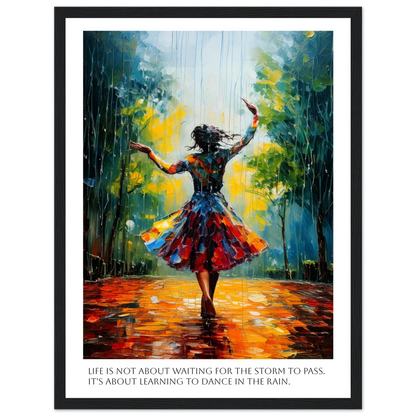 Dance in the color storm - Poster - Arthena