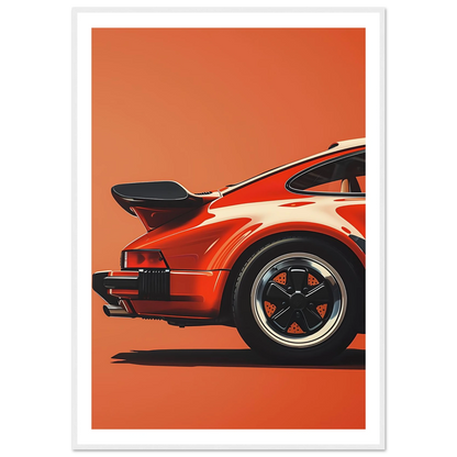 Retro Car - Poster - Arthena