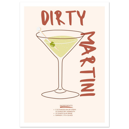 Dirty Martini - Poster - Arthena