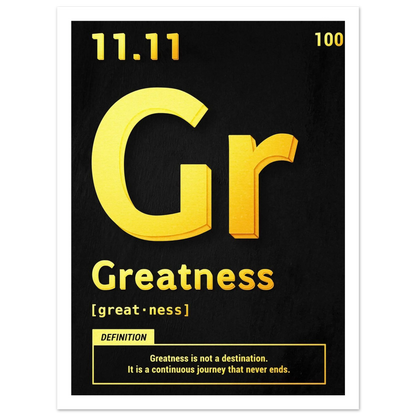 Greatness - Poster - Arthena
