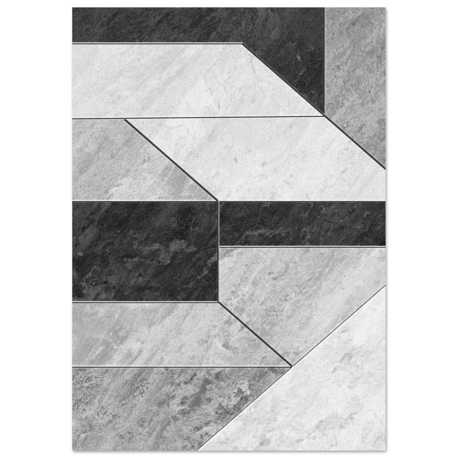 Stone Geometry - Poster - Arthena