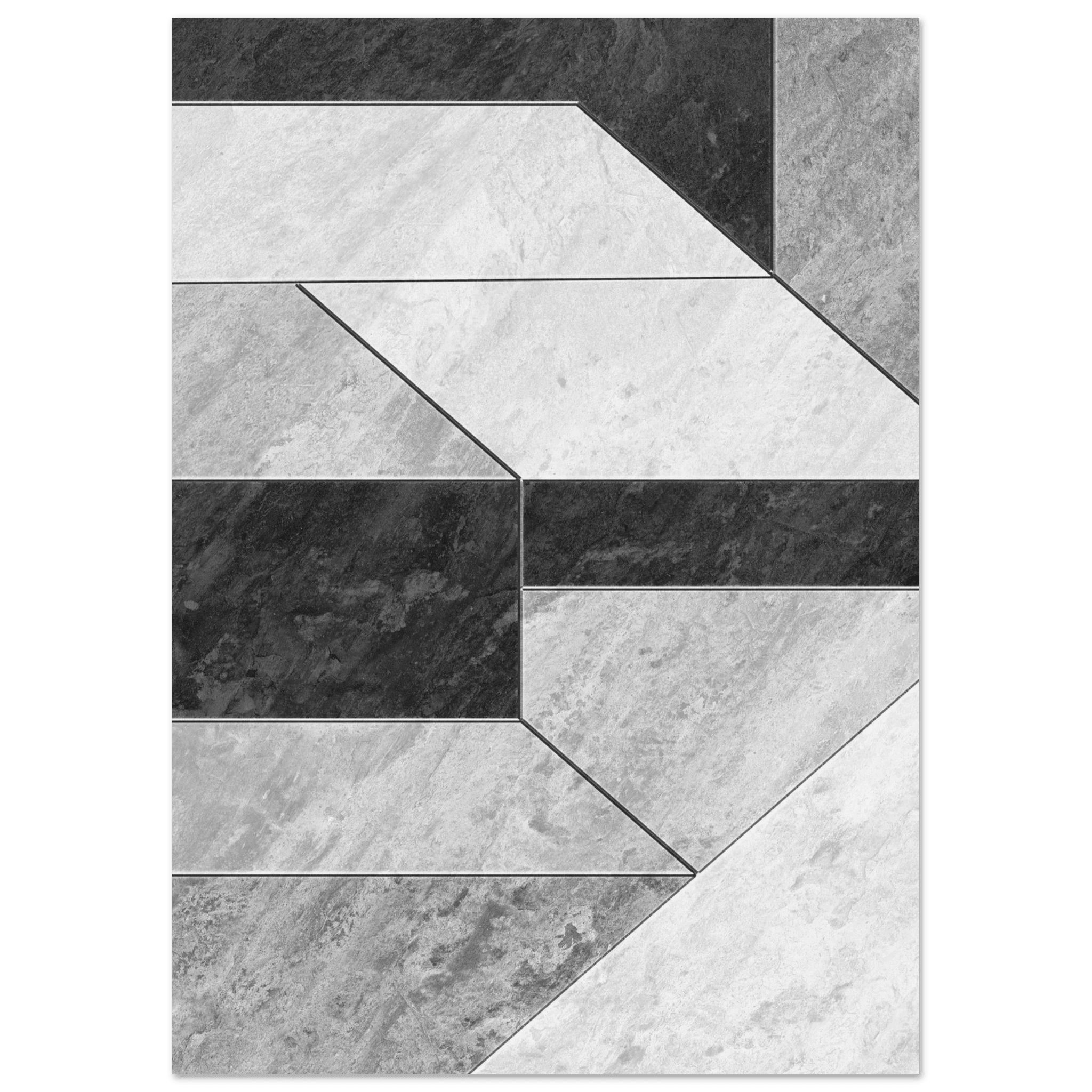 Stone Geometry - Poster - Arthena