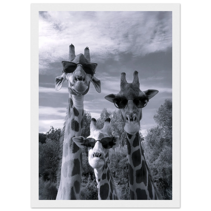 A Sunny Day to be a Giraffe - Poster - Arthena