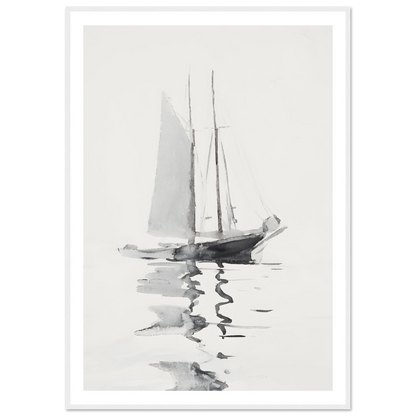 Abstract boat - Poster - Arthena