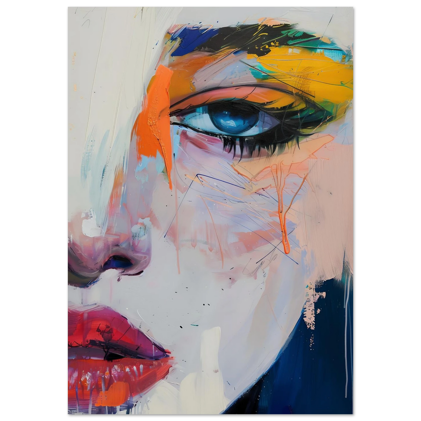 The Soul Through The Eyes - Poster - Arthena