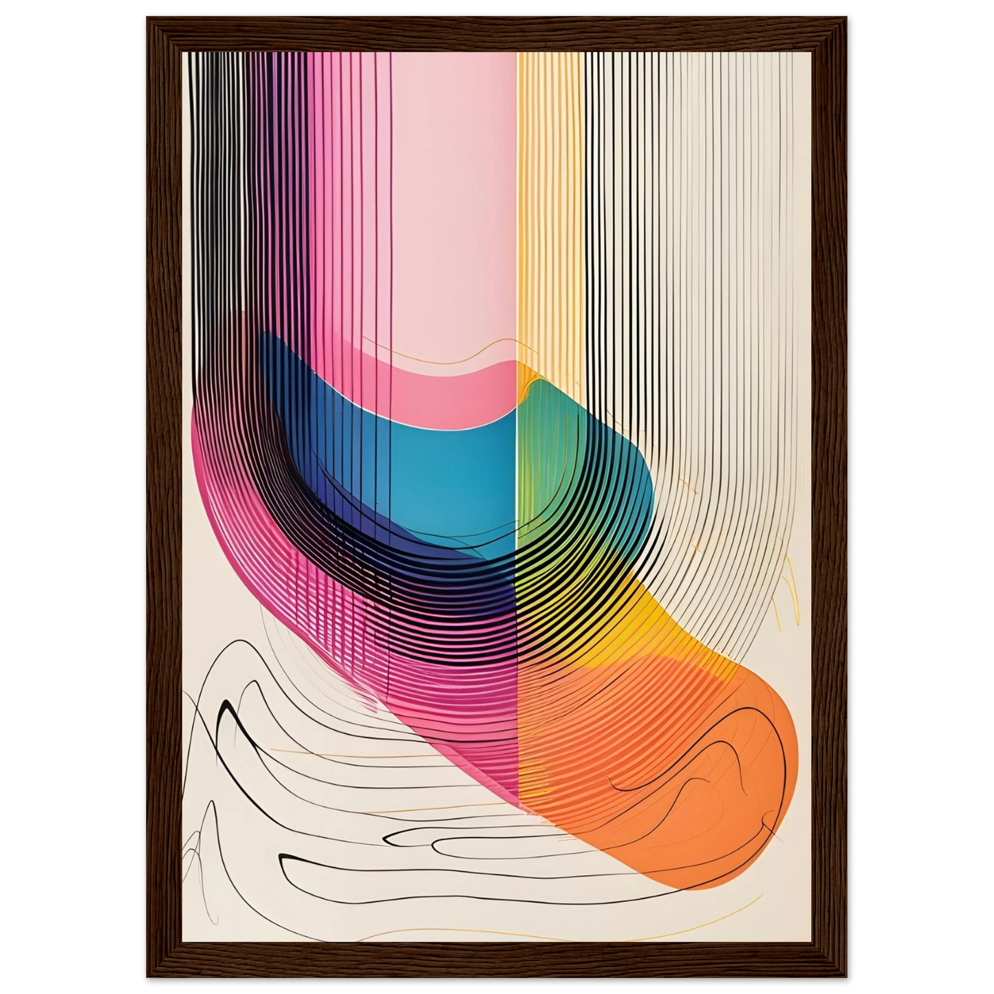 Vibrations of Color - Poster - Arthena