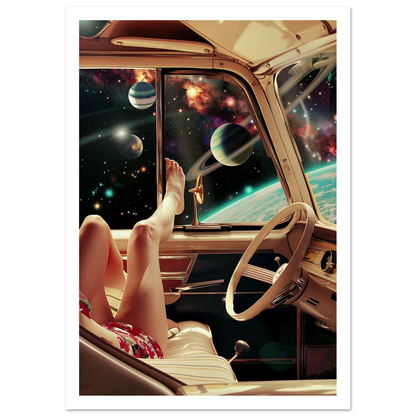 Galactic Getaway - Poster - Arthena