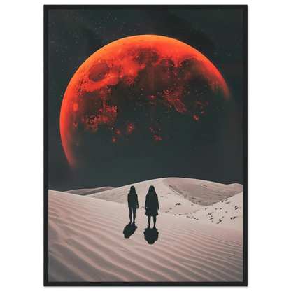 Two Gazes Towards the Unknown - Poster - Arthena