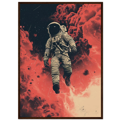 Scarlet Skies The Astronaut - Poster - Arthena