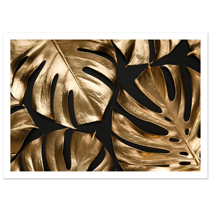 Monstera Luxe - Poster - Arthena