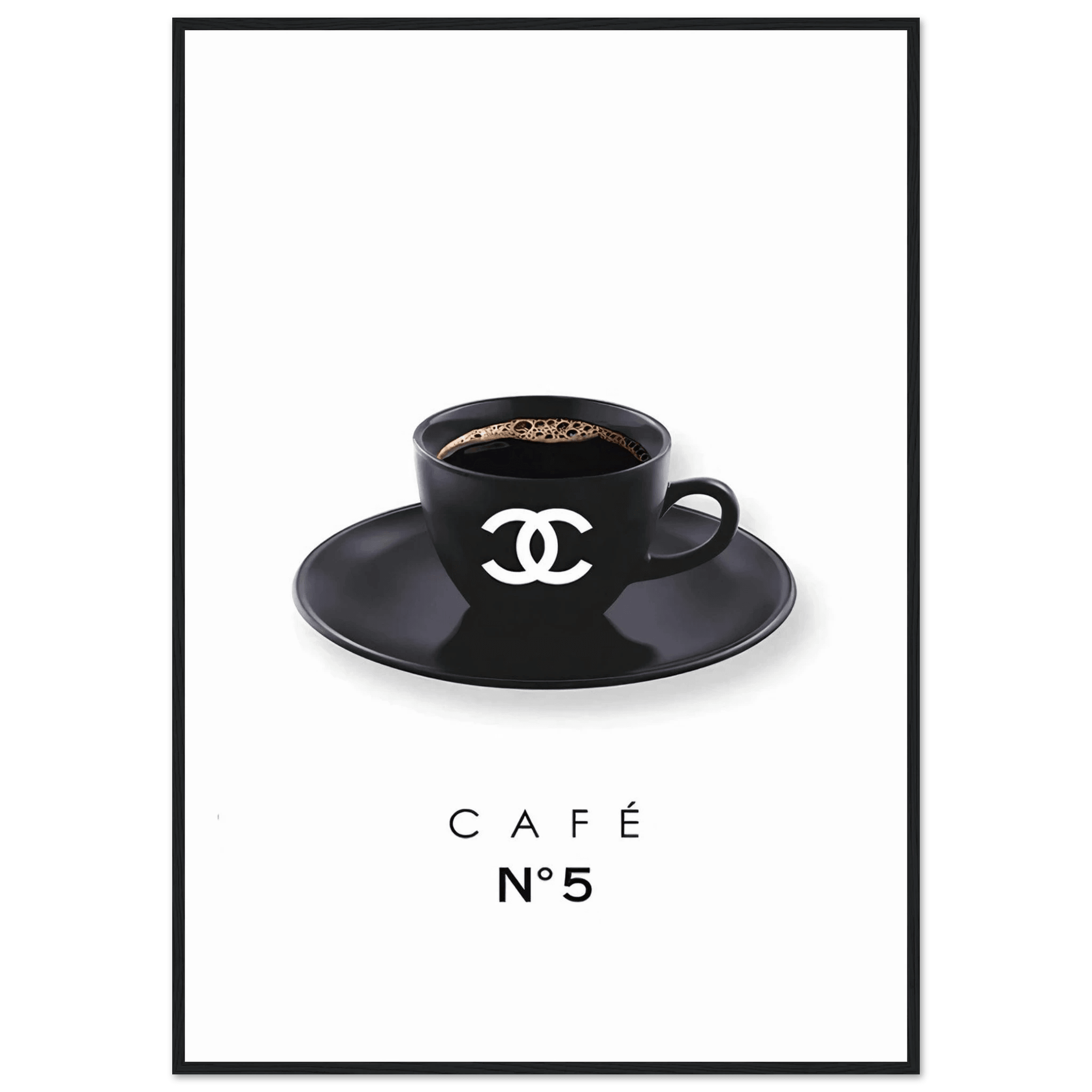 Coffee Chanel - Poster - Arthena
