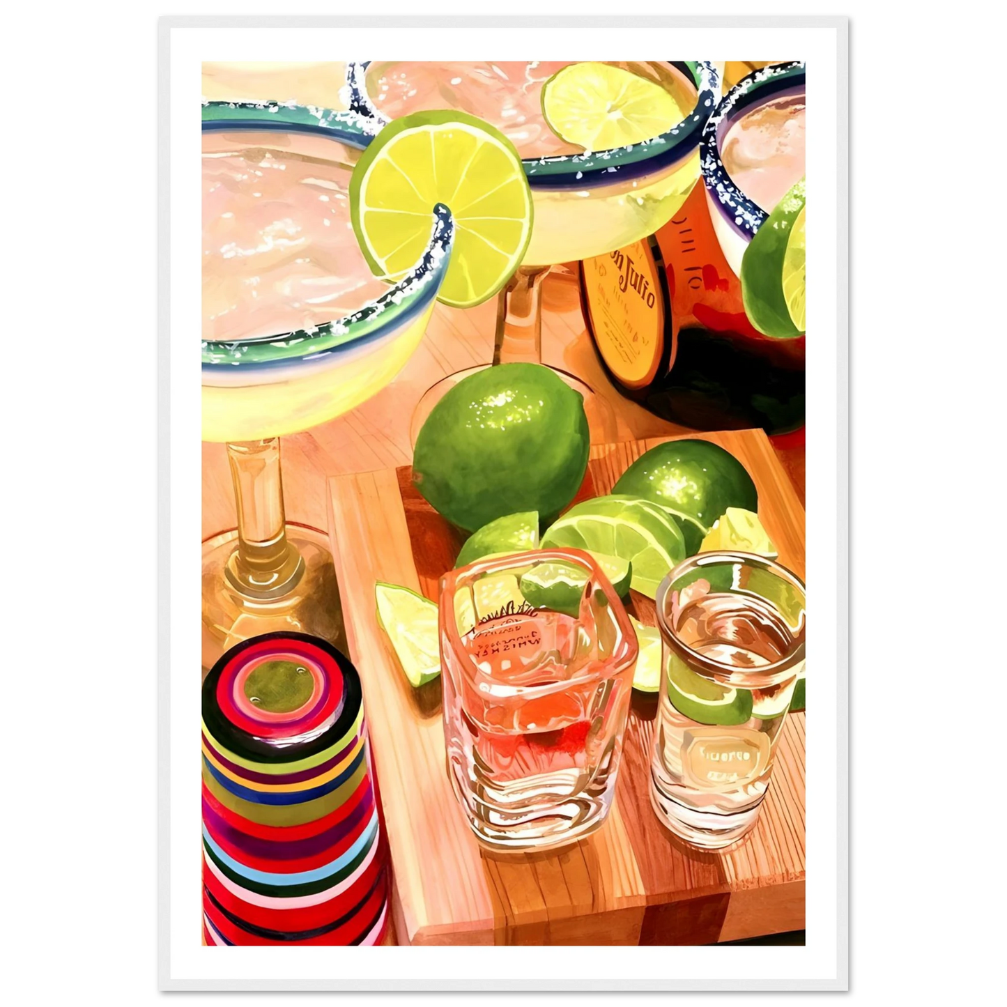 Fiesta in a Glass - Poster - Arthena