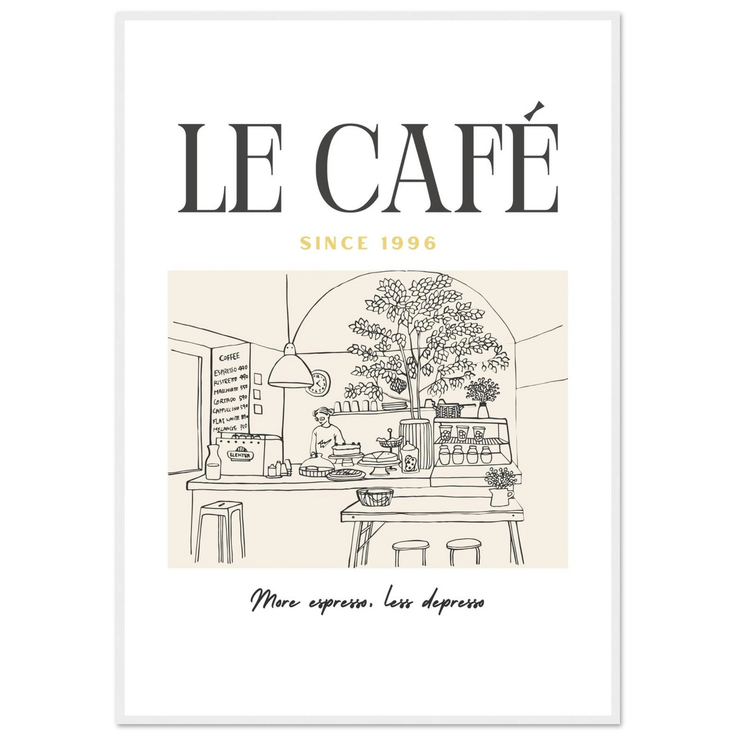 Le Café - Poster - Arthena