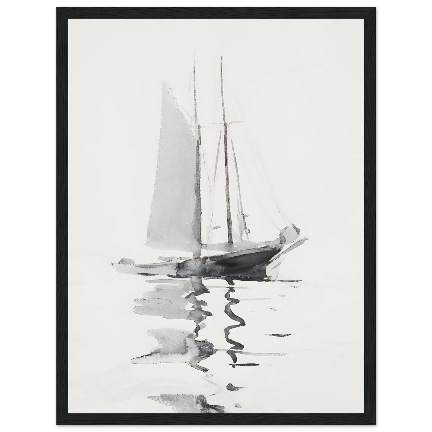 Abstract boat - Poster - Arthena