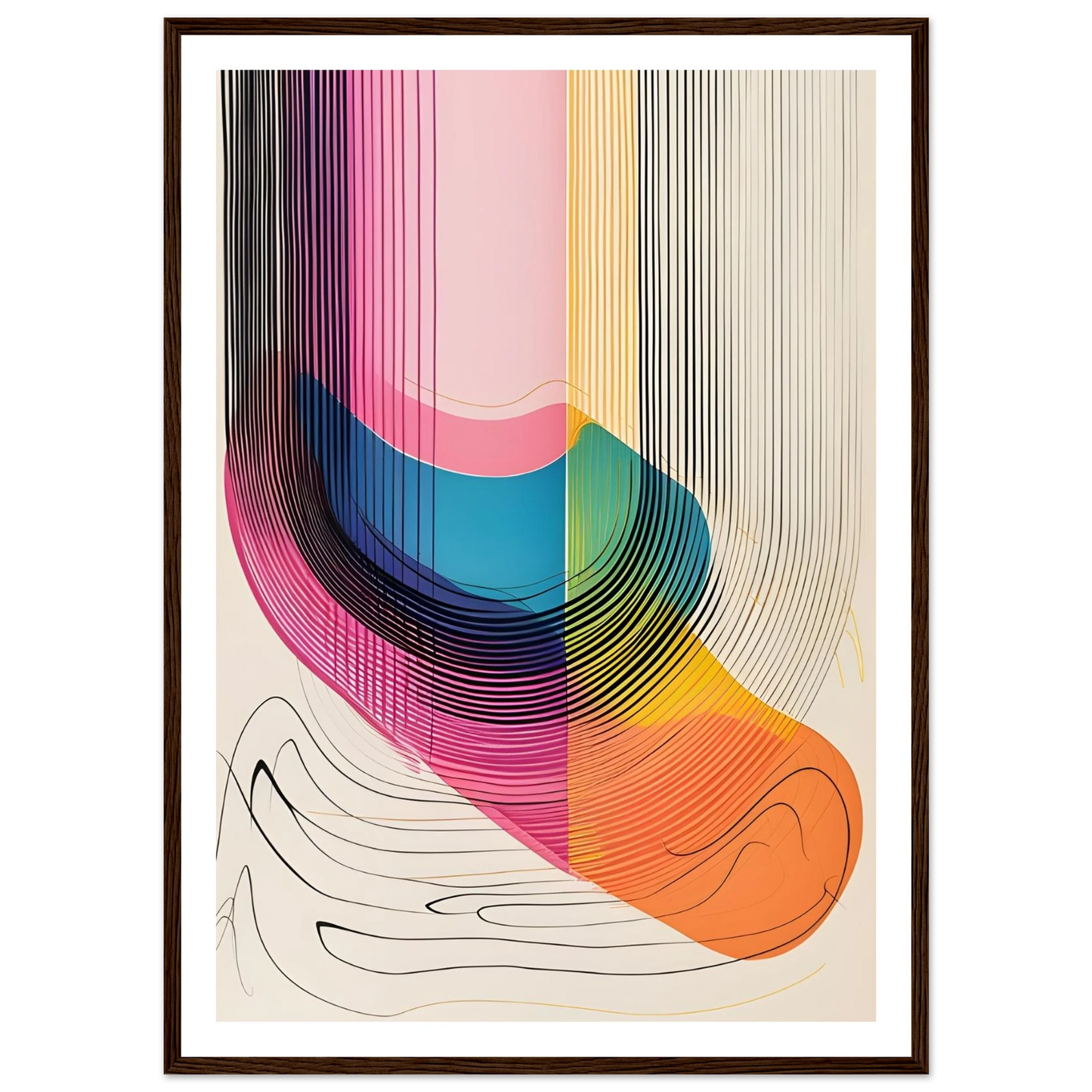 Vibrations of Color - Poster - Arthena