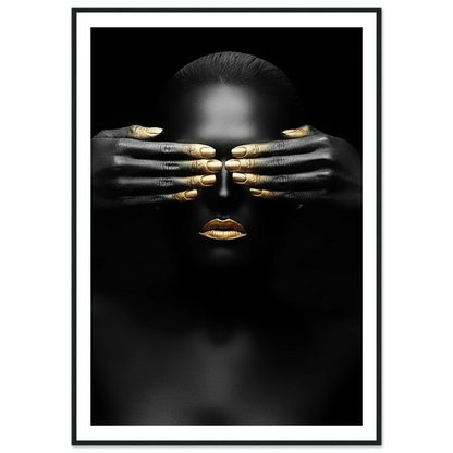 Vision in Gold - Poster - Arthena