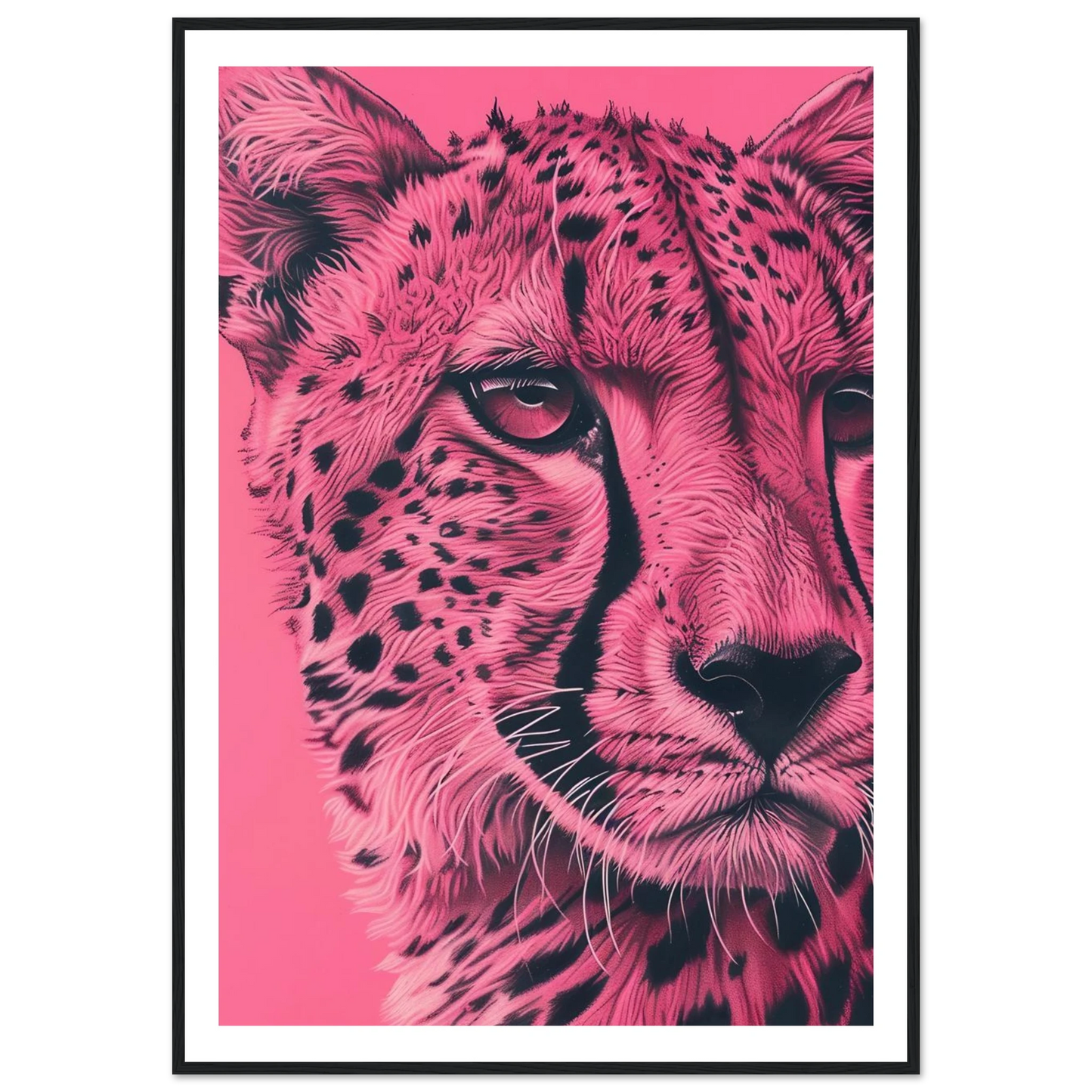 A Pink Cheetah - Poster - Arthena