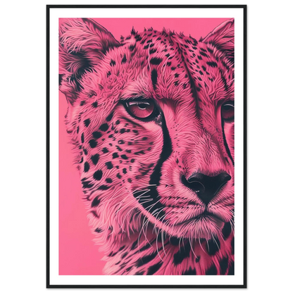 A Pink Cheetah - Poster - Arthena