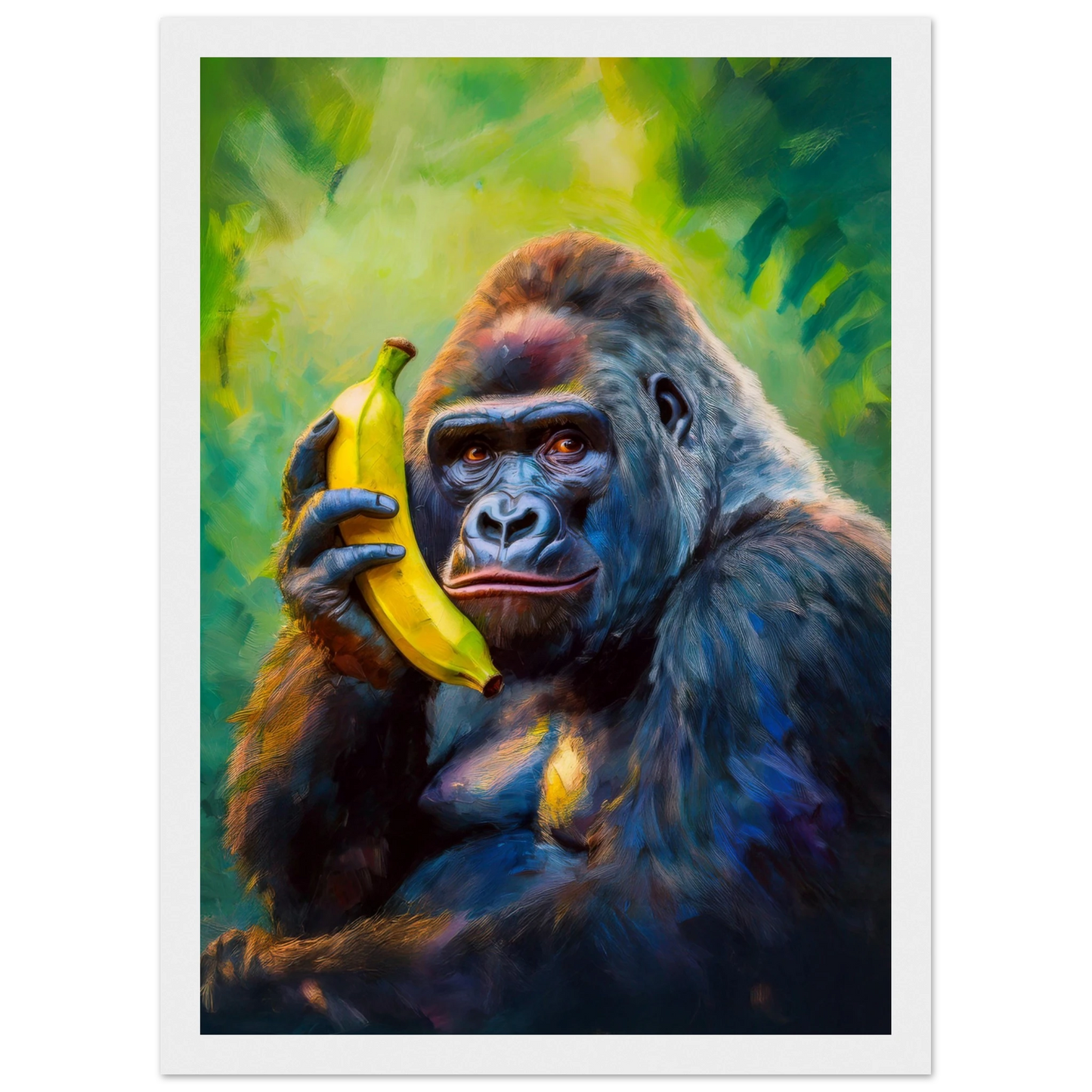 Gorilla on the Line - Poster - Arthena