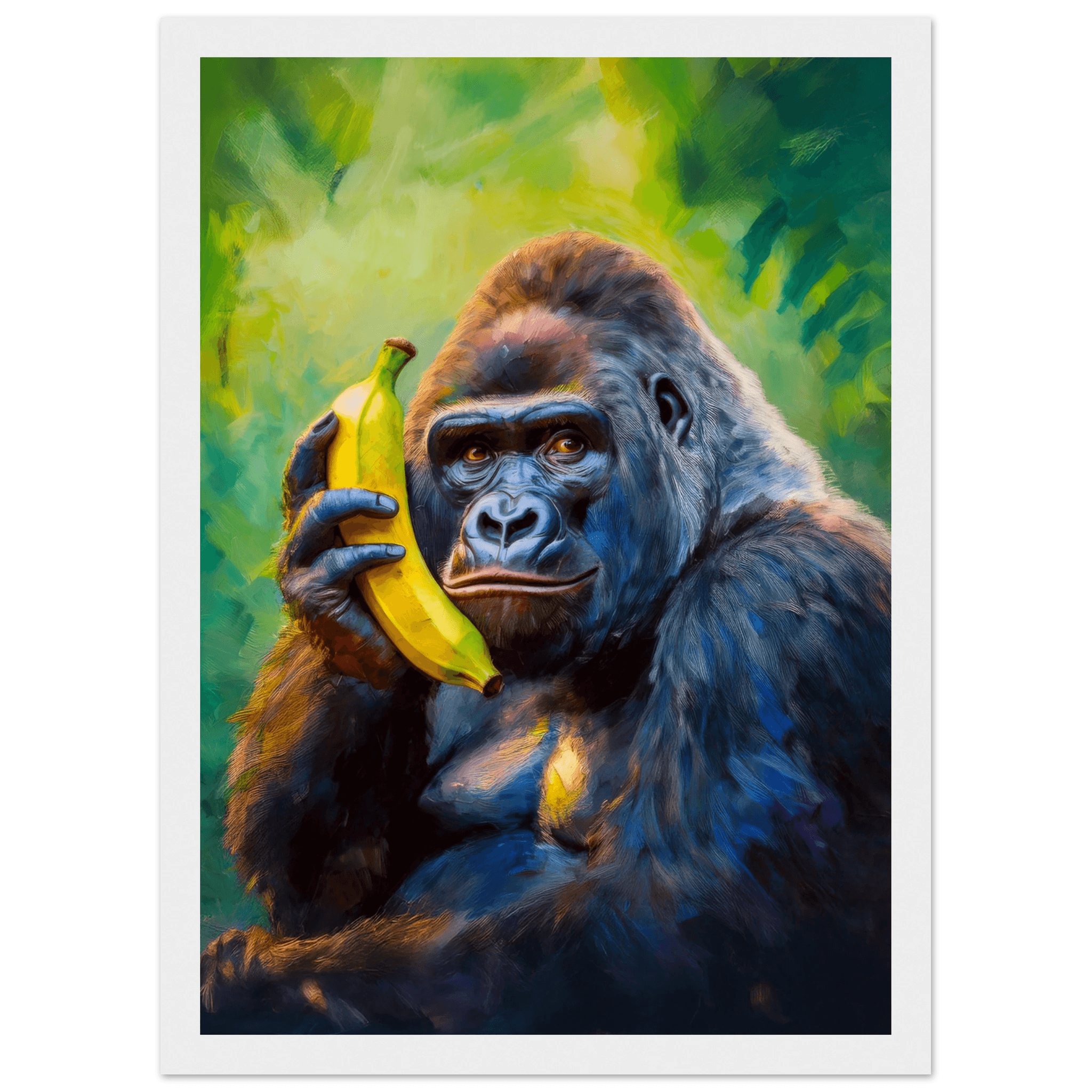 Gorilla on the Line - Poster - Arthena