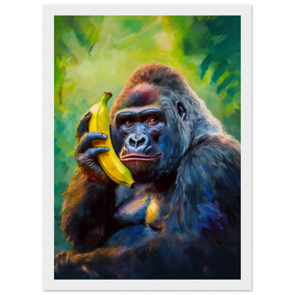 Gorilla on the Line - Poster - Arthena