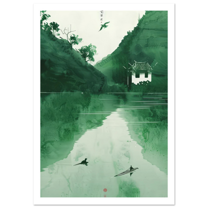 The green mirror - Poster - Arthena