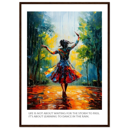 Dance in the color storm - Poster - Arthena