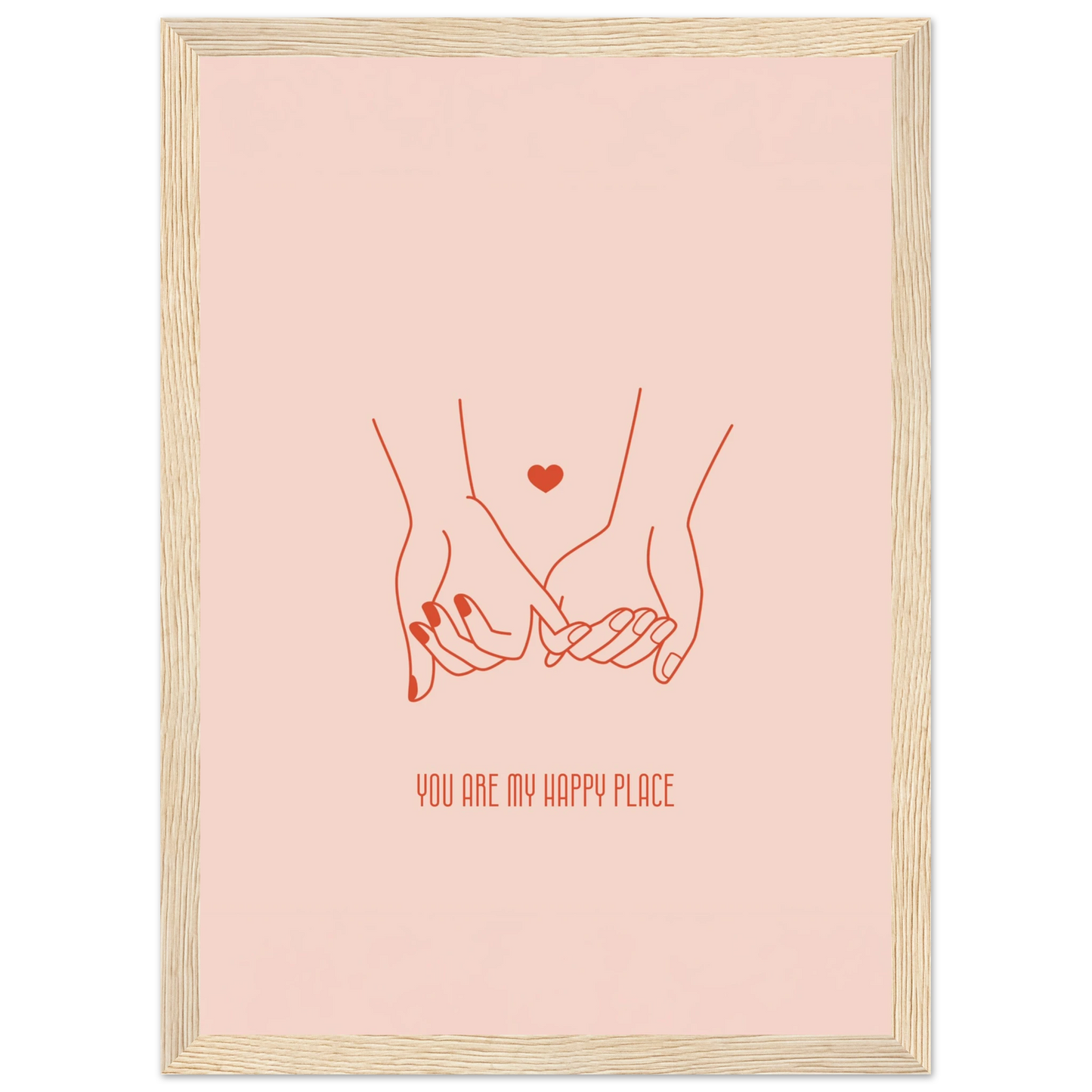 You are my happy place - Poster - Arthena