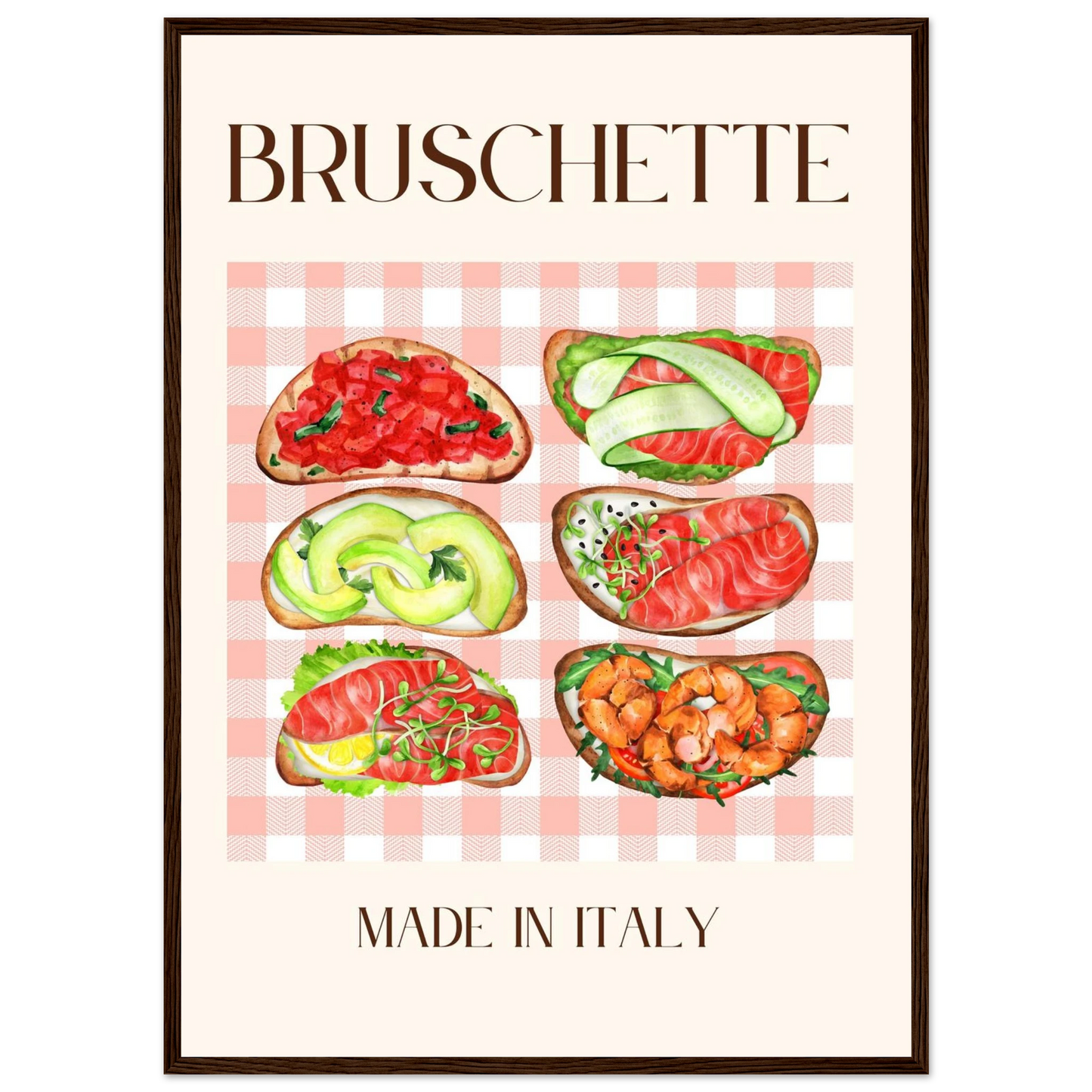 Bruschette - Poster - Arthena