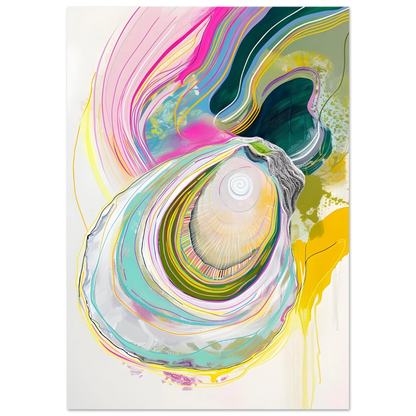 Colorful Oyster - Poster - Arthena