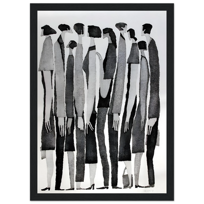 Silent Crowd - Poster - Arthena