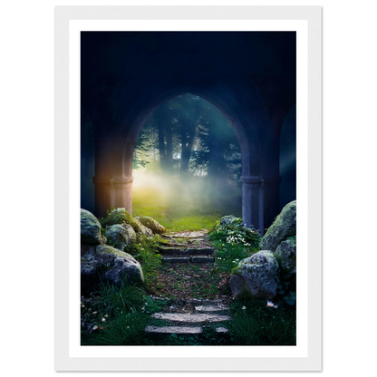 Portal to Tranquility - Poster - Arthena