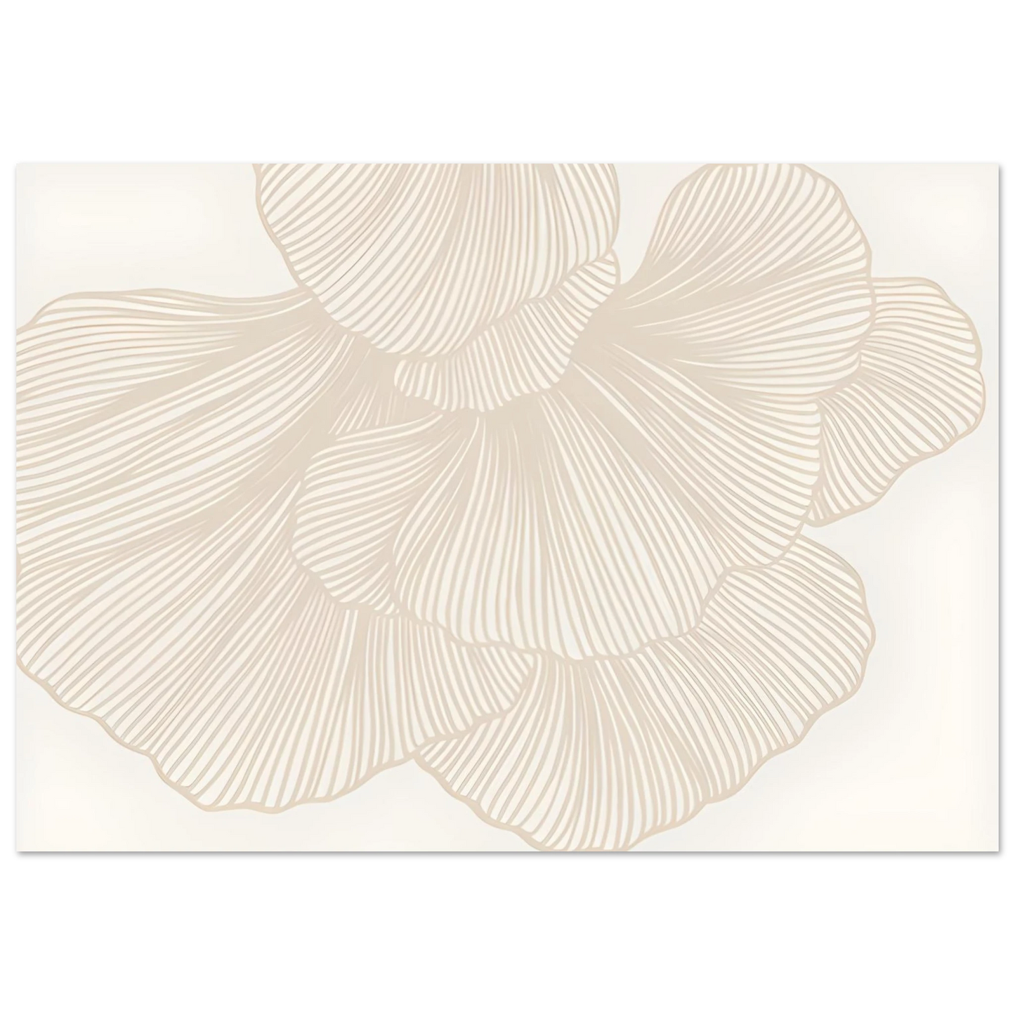 Flower Lines - Poster - Arthena
