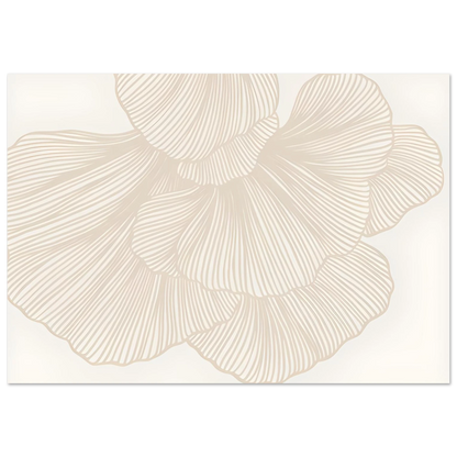 Flower Lines - Poster - Arthena