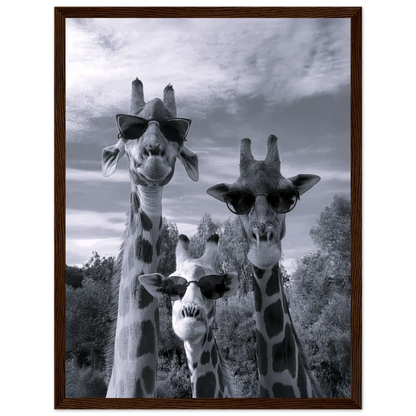 A Sunny Day to be a Giraffe - Poster - Arthena