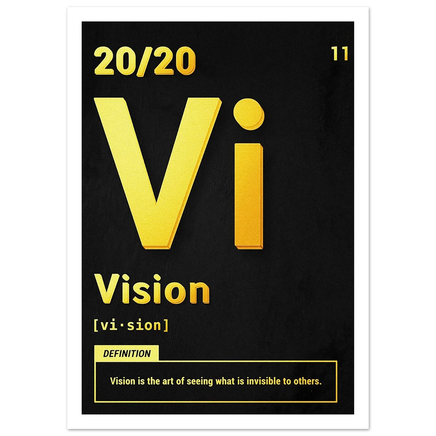 Vision - Poster - Arthena