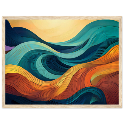 Waves - Poster - Arthena