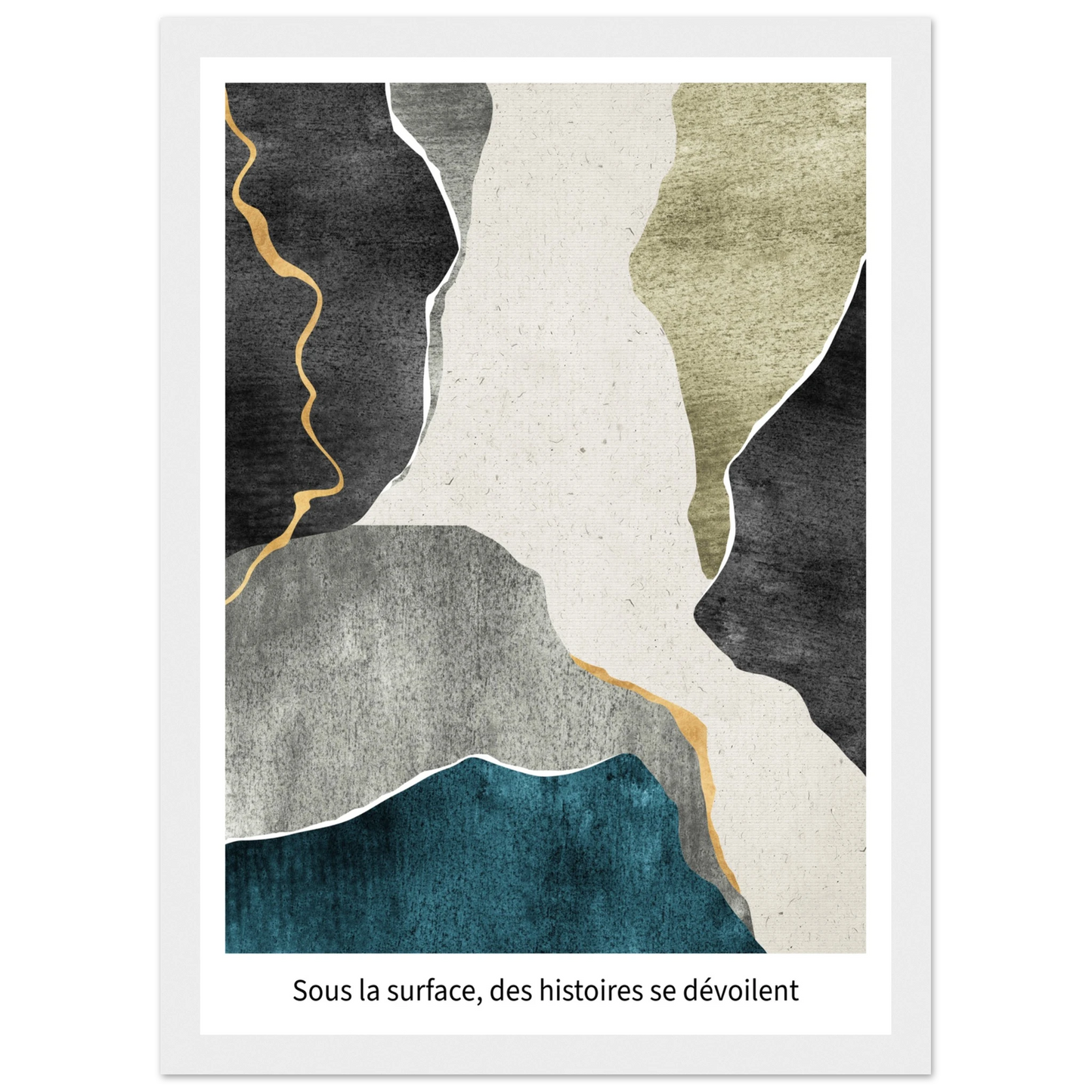 Earth´s Layers - Poster - Arthena